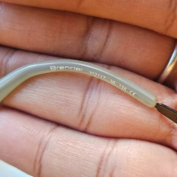 Brendel Ladies Eyeglasses Black/Blue Tone Eschenbach Glasses 50[]17 135 Frame - Picture 9 of 12